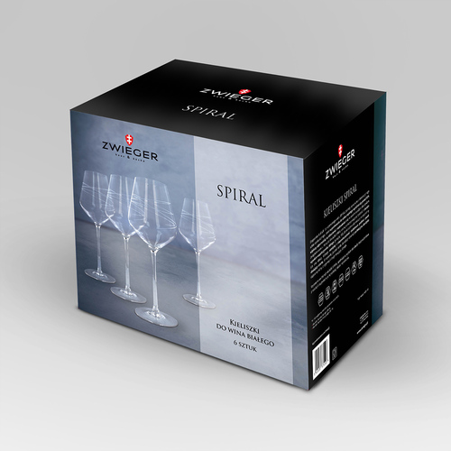 Zwieger spiral kieliszki do wina białego 6szt 2