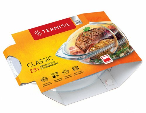 naczynie owalne 2,9l owijka termisil 2
