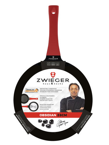 Zwieger obsidian patelnia 28cm 2