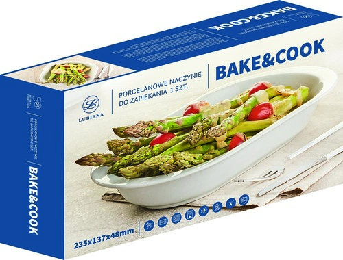 Naczynie do zapiekania owal. 23,5 lubiana (1679) bakeandcook 2