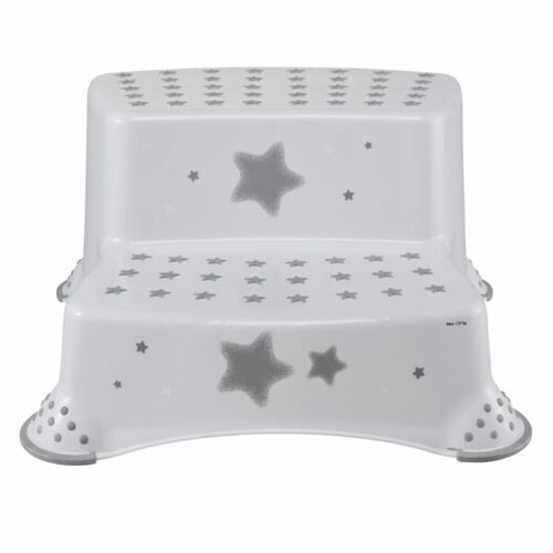 Keeep igor stars podest 2-stopniowy dziecięcy antypoślizgowy biały 2