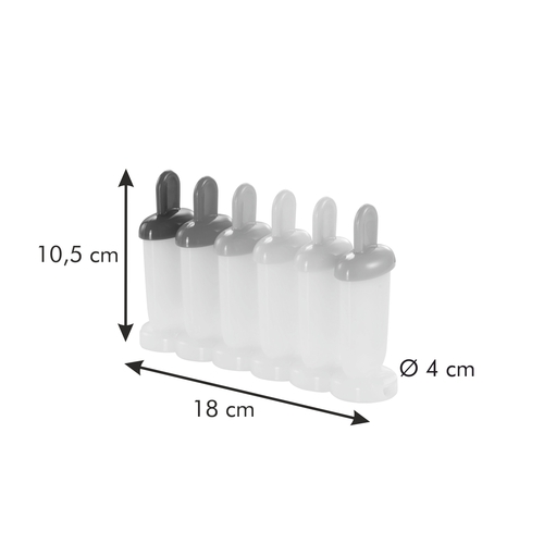 tescoma 668217 mini foremki do lodów bambini 6szt 2