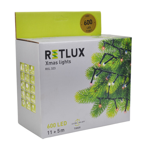 RXL 323 ch.ds 600LED 11+5m RDCW RETLUX oświet choinko 2