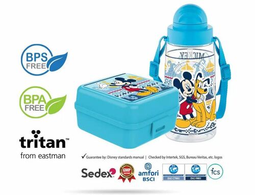 zestaw śniad.Mickey Bidon 500ml pudełko D384 2