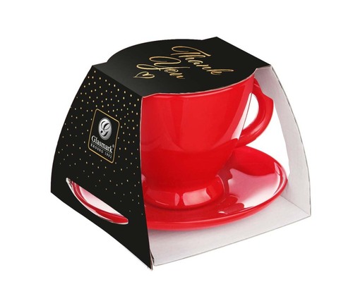 Filiżanka Roma 230ml Czerwona 2