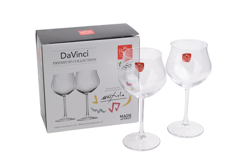 RCR Kieliszek zestaw 2szt. Wino białe 375ml 2