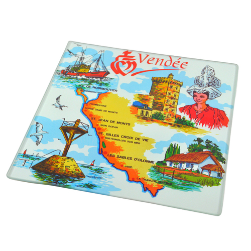 ELH Deska szklana 20x20cm Mapa 39831 2