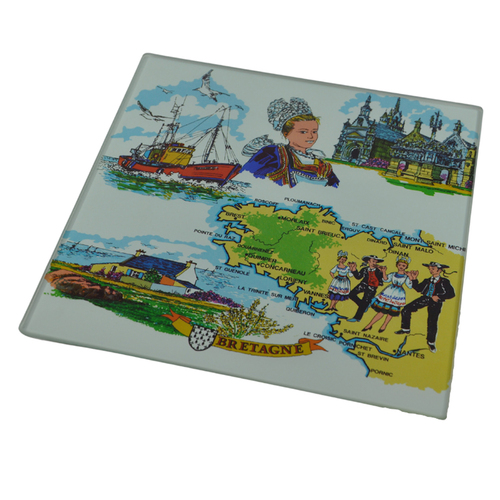 ELH Deska szklana 20x20cm Mapa 39832 2