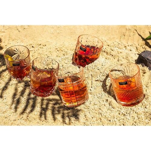 Bohemia Prestige Fiore Szklanka Whisky tuba 2x 2