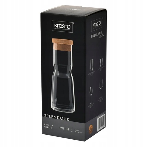 F598200100001010 Karafka z korkiem naturalnym Splendour 2