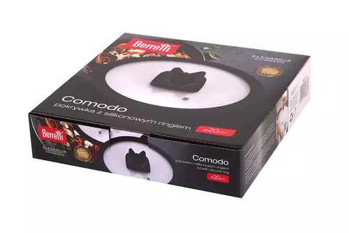 Berretti Comodo Pokrywa szklana 20cm BR-8839 3