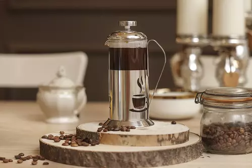 Berretti Brocca Zaparzacz z nierdzewnym tłokiem 1000ml filiżanka BR-0435 3
