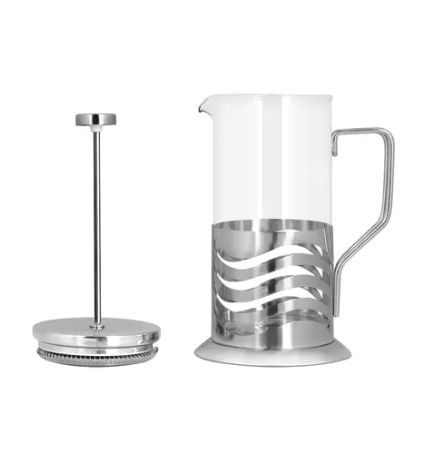 Berretti Brocca Zaparzacz z nierdzewnym tłokiem fala 600ml BR-0459 2