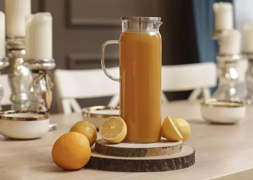 Berretti Bere Dzbanek szkło borosilikatowe 1,5L z nierdzewną pokrywką BR-0497 4
