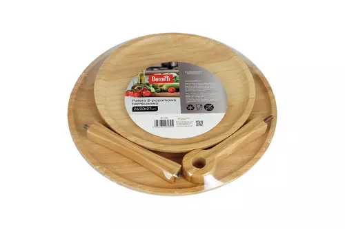 Berretti Patera 2-poz bambusowa 26/20x27cm BR-0305 2