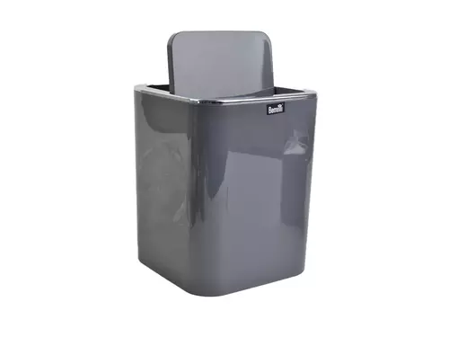 berretti kosz na śmieci 5l antracyt chrom BR-7818 2