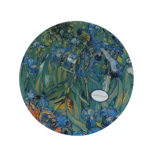 198-1226 Talerz dekoracyjny z łopatką - V. van Gogh, Irysy 2