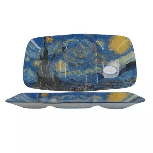 198-7041 Talerz dekoracyjny - V. van Gogh, Gwiaździsta noc 2
