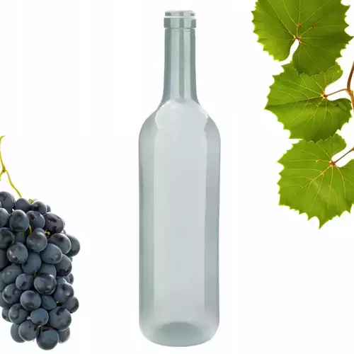 Butelka na wino Bordolese 0,75L białe 2