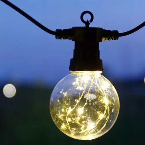 MPL Led żarówki girlanda 10 kul LEDx10 diod Prąd/do łączenia 2