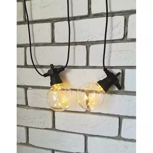 MPL Led żarówki girlanda 10 kul LEDx10 diod Prąd/do łączenia 4