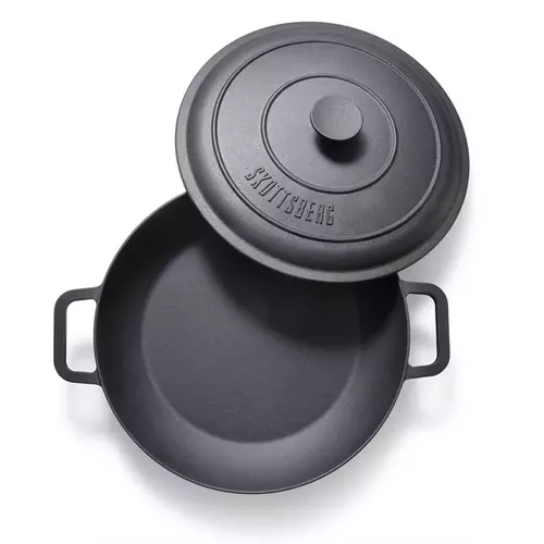 Skottsberg Cast Iron Patelnia z pokrywką żeliwo 31,5cm 3