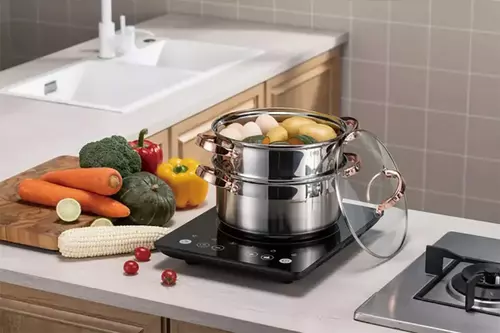KB7725 Garnek na parę 18cm 3el. 2,5L 2