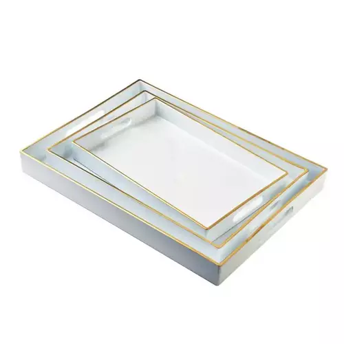Blanche White Taca dekoracyjna duża CQ012 2