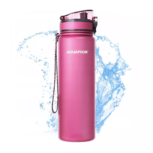 Aquaphor Butelka filtrująca City 800ml różowa 3