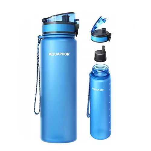 Aquaphor Butelka filtrująca City 800ml niebieska 2