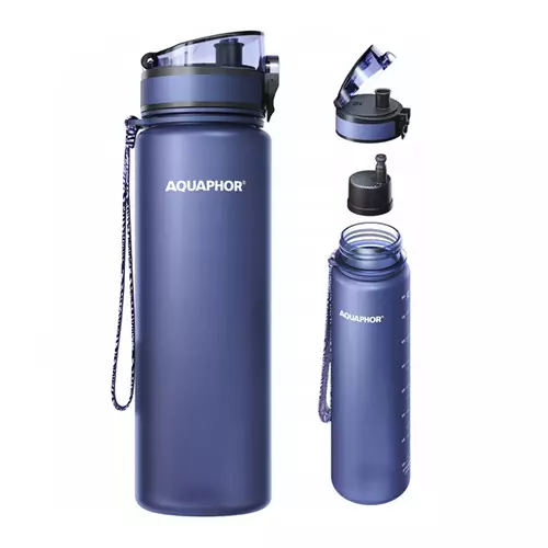 Aquaphor Butelka filtrująca City 800ml granatowa 2