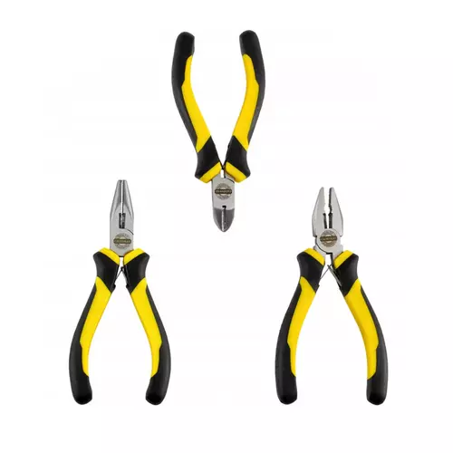 Berge Zestaw 3 sztuk mini szczypiec 5 (125mm) 2