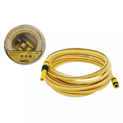 Berge Wąż ogrodowy 15m 1/2 PVC 12mm*16mm 3