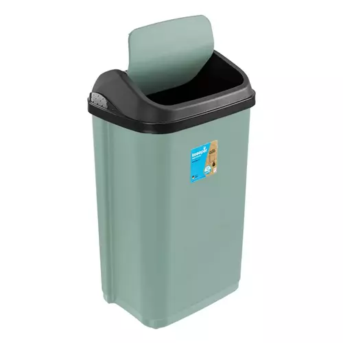Keeep Swantje Kosz na śmieci z obrotową pokrywą 50L nordic green 2