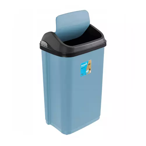 Keeep Swantje Kosz na śmieci z obrotową pokrywą 50L nordic blue 2
