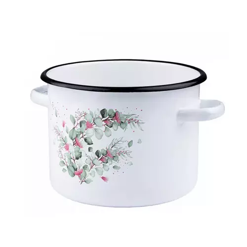 Garnek zdobiony Eukaliptus 4,5L 20cm bez pokrywy 16156/2 3
