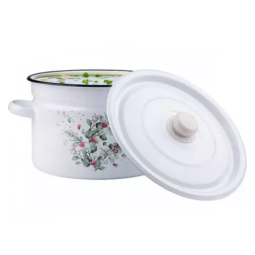 Garnek zdobiony Eukaliptus 9L 26cm PR-1621 2