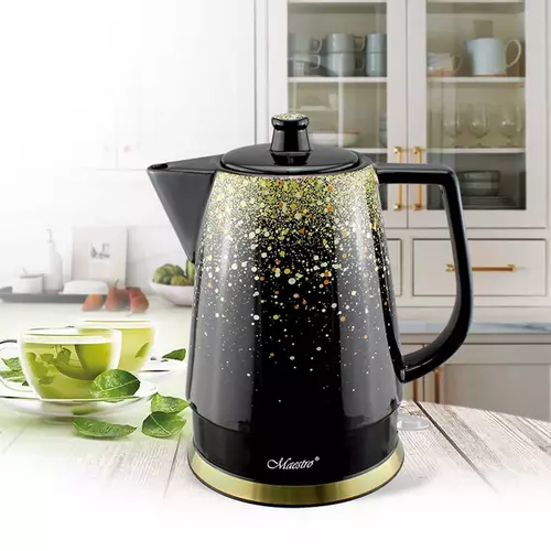 MR-074-GOLD Ceramiczny czajnik elektryczny 1,5L 1500W 2
