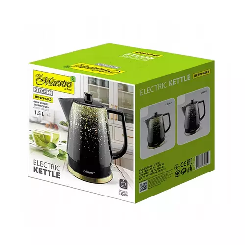 MR-074-GOLD Ceramiczny czajnik elektryczny 1,5L 1500W 3