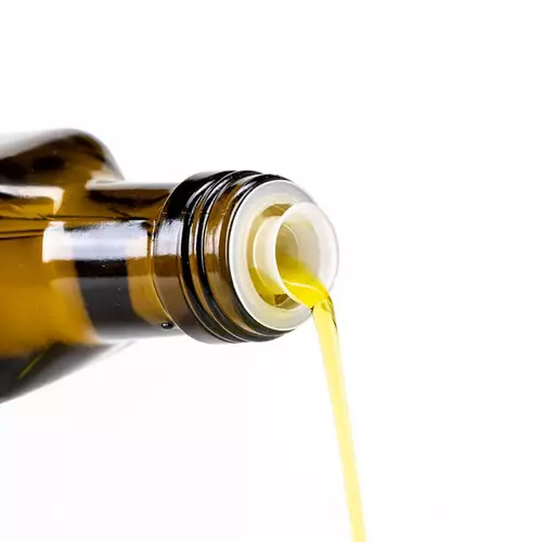 butelka na oliwę/ocet 250ml oliwkowa z zakętką i wkładką niekapek MARASCA 2