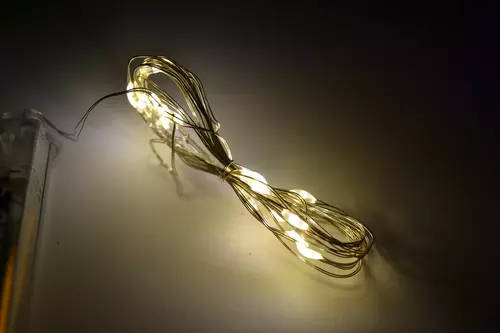 lampki 20 led 2M na baterie G46469-W (ciepły b) 2