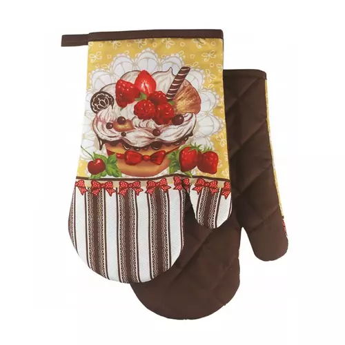 2 rękawice kuchenne z magnesem sweets F9355 3