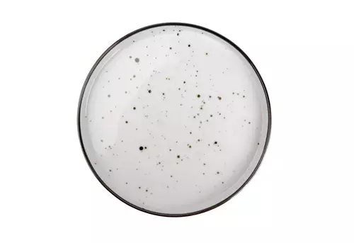 1108 Talerz płytki Basic 25cm Cottege White 2