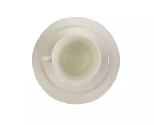 1229 Filiżanka 260ml/Spodek 15cm Gino Cream 2