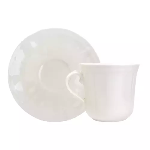 1229 Filiżanka 200ml/Spodek 15cm Gino Cream 2