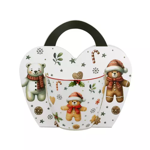 Duo Kubek 460ml w koszyczku Christmas Cuties 2
