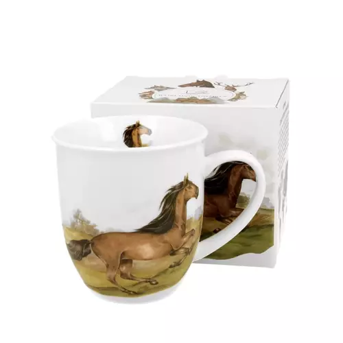 Duo Kubek 400ml Świat Zwierząt - Koń Gniady 2