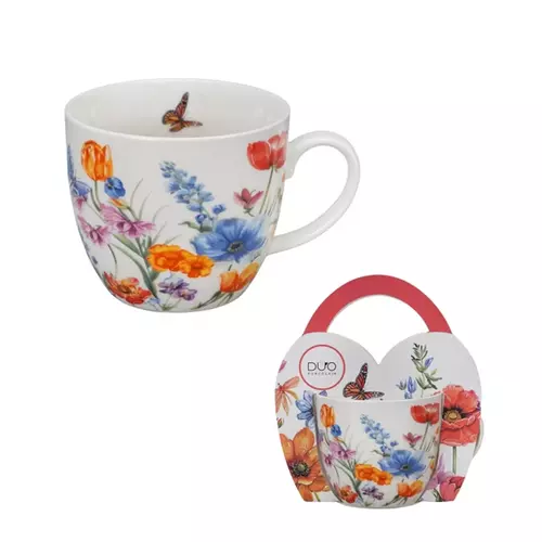 Duo Kubek 460ml w koszyczku Spring 2