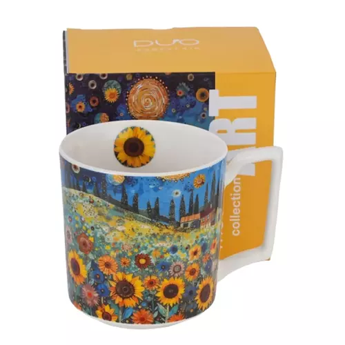 Duo Kubek Modern Sunflower Field 2