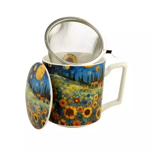 Duo Zaparzacz modern - Sunflower Field 2